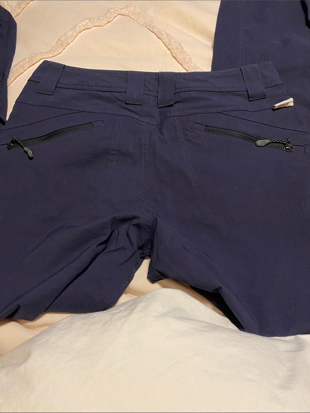 Chlorophylle Women’s navy blue Stretch travel hiking sport Pants